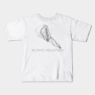 Burke Mountain Resort 3D Kids T-Shirt